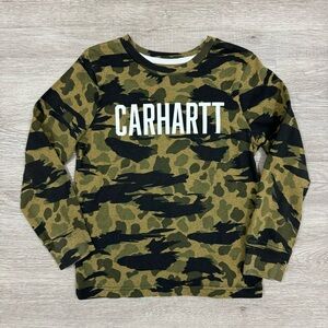 Carhartt Boys' Long Sleeve Camo T-Shirt